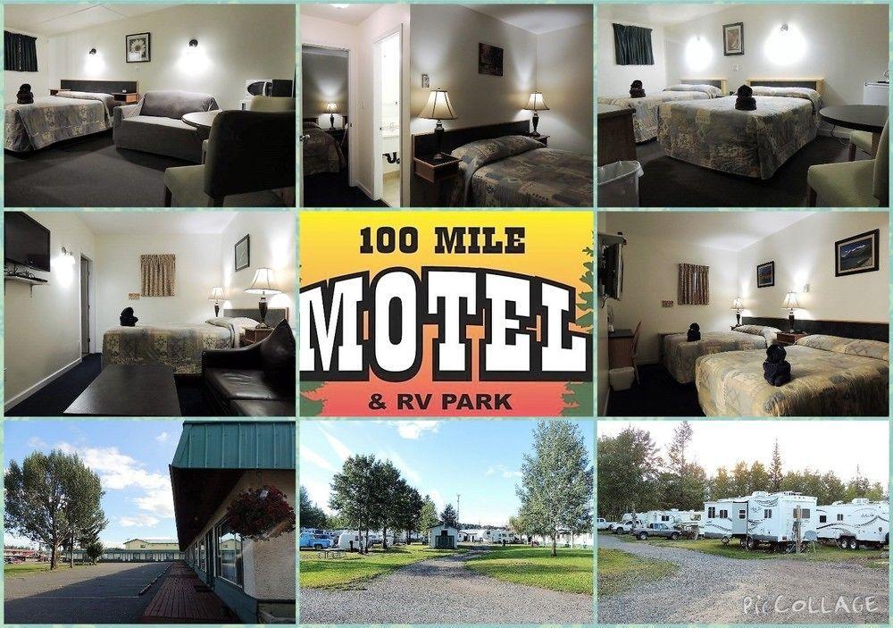 100 Mile Motel & Rv Park 100 Mile House Exterior photo